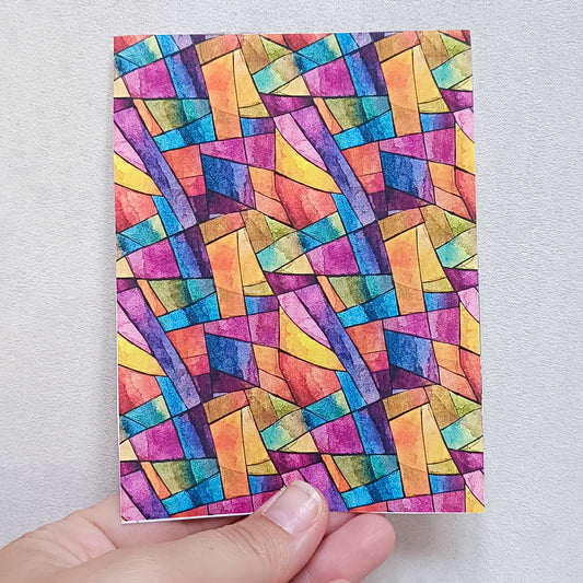 Stained glass transfer paper 8