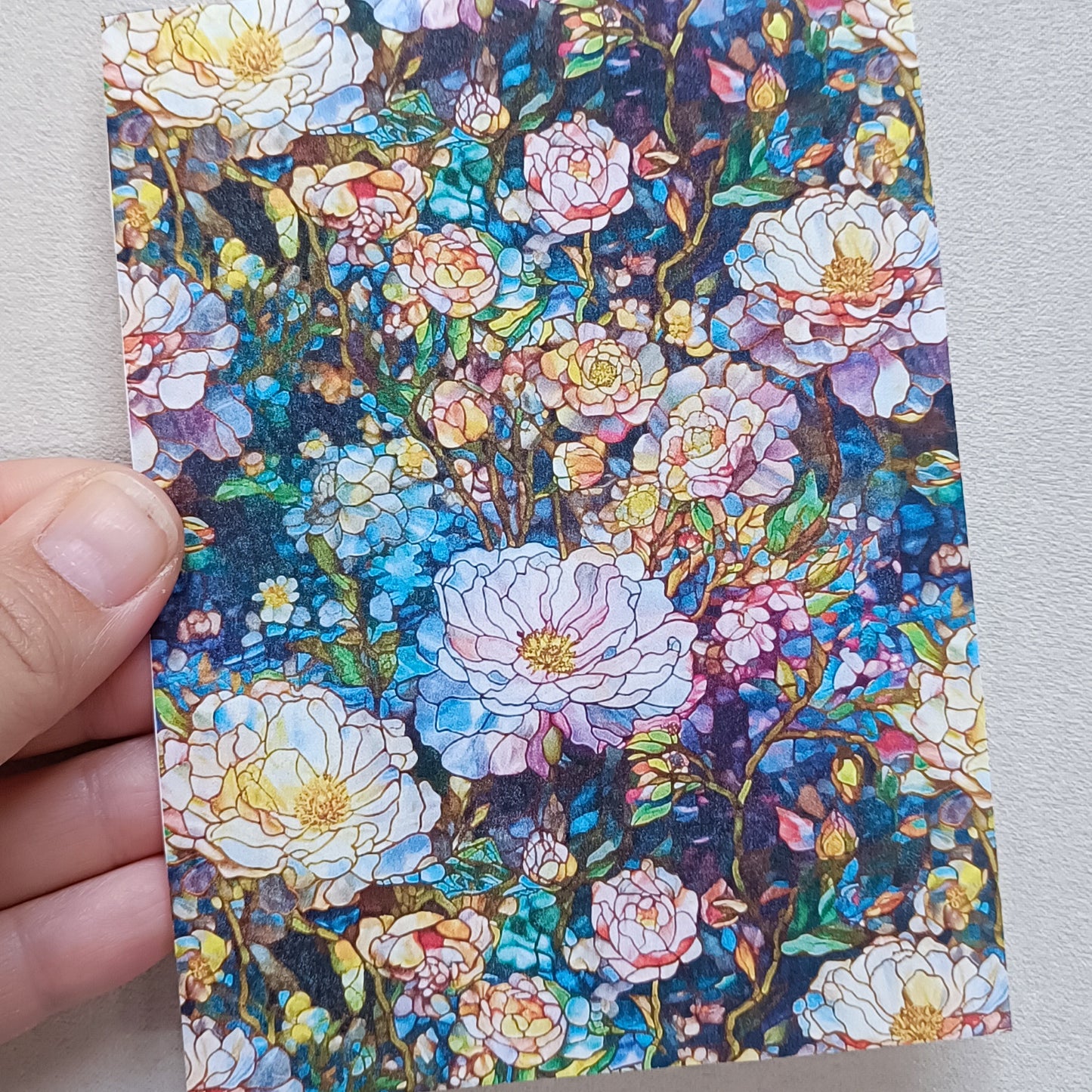 Stained glass transfer paper 11