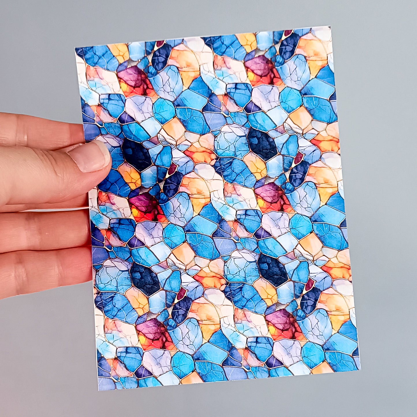 Stained glass transfer paper 26