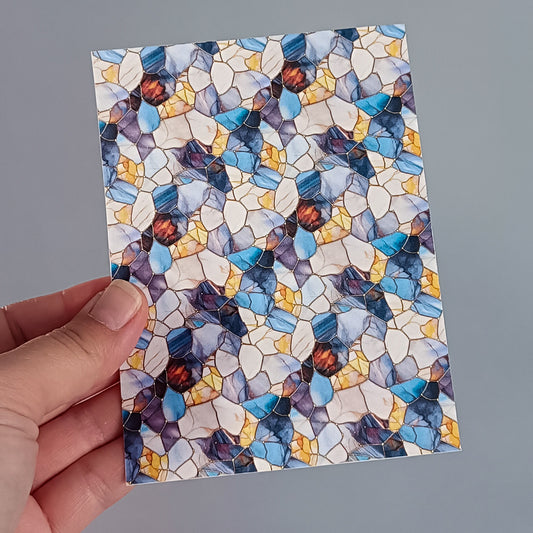 Stained glass transfer paper 23