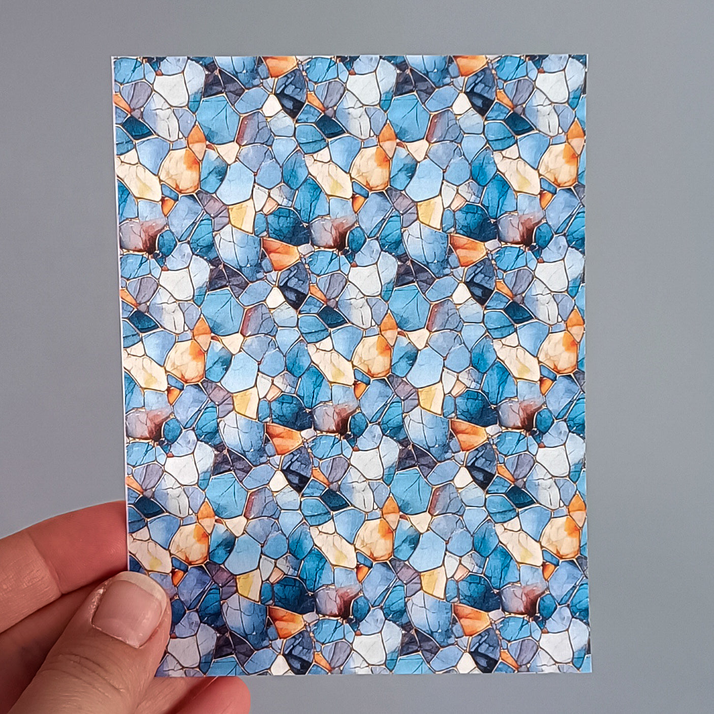 Stained glass transfer paper 24