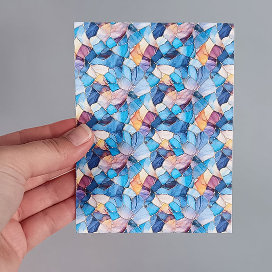 Stained glass transfer paper 25