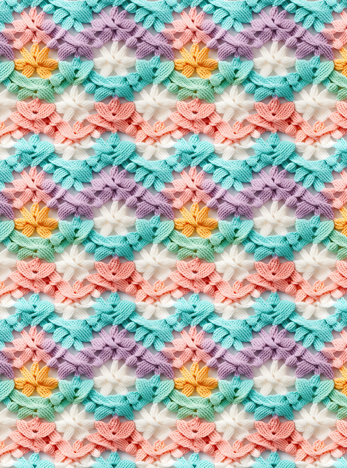 Knitted pattern 11