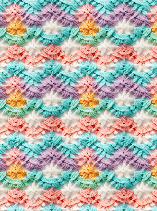Knitted pattern 11