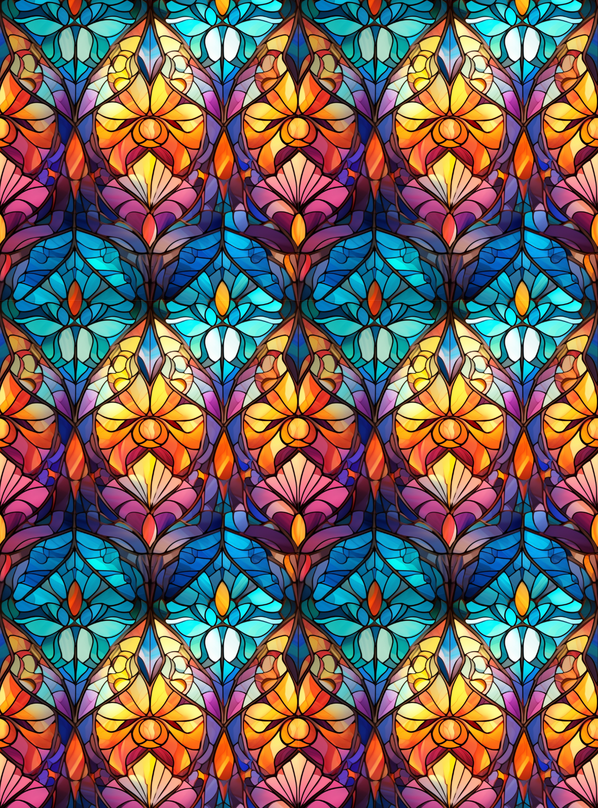 Stained glass transfer paper 29