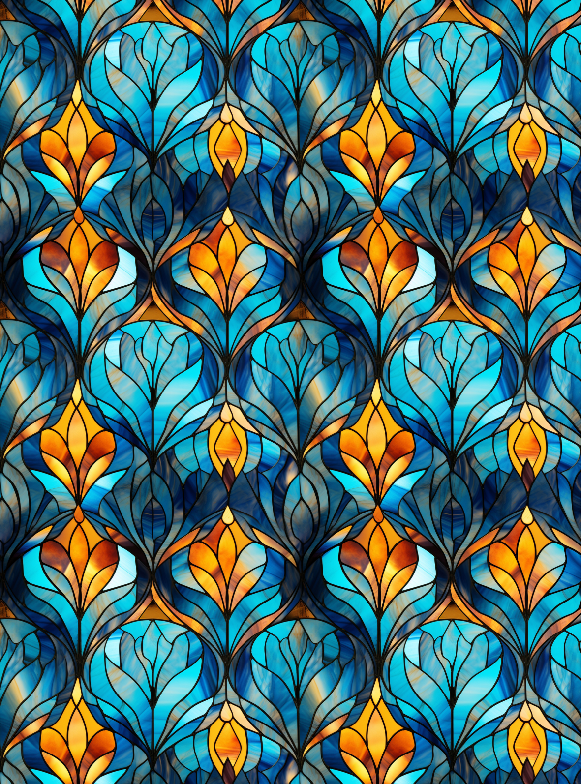 Stained glass transfer paper 31