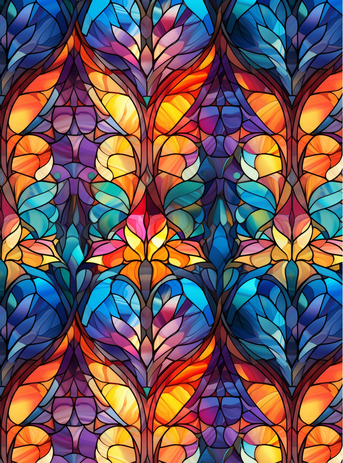 Stained glass transfer paper 28