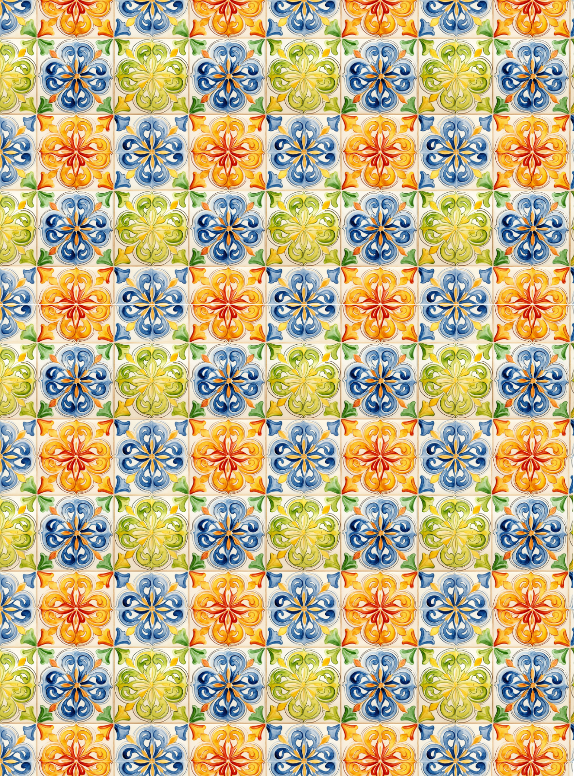 Tile pattern 8