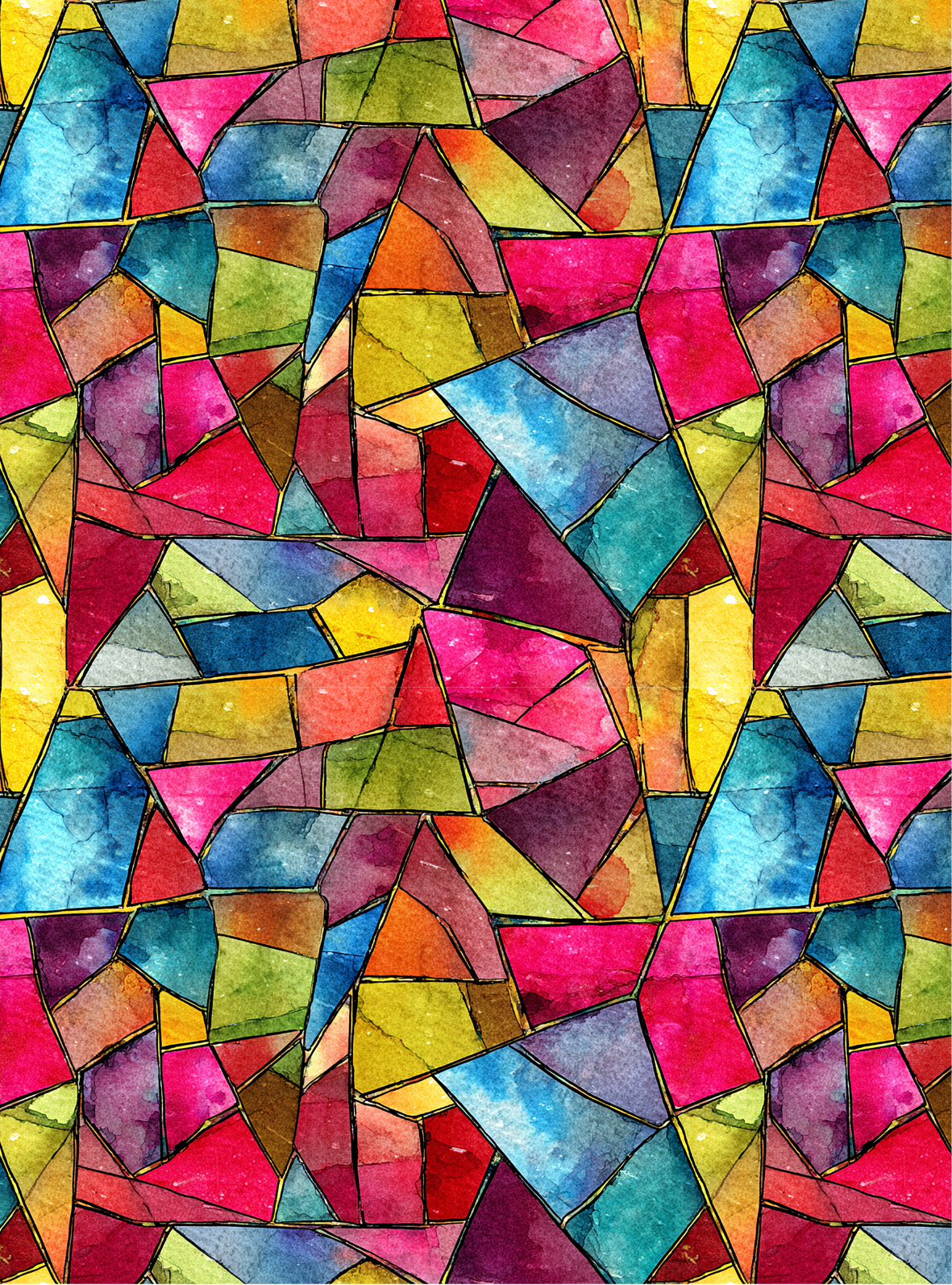 Stained glass transfer paper 44