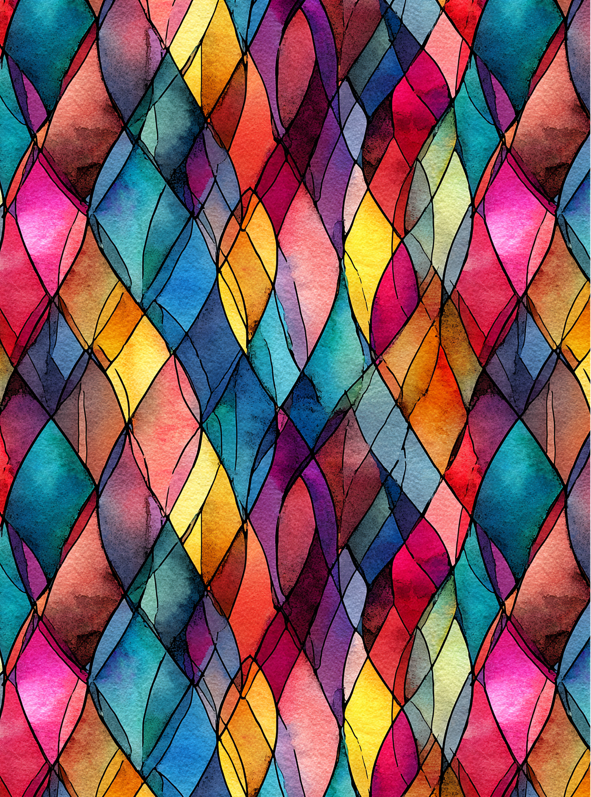 Stained glass transfer paper 43