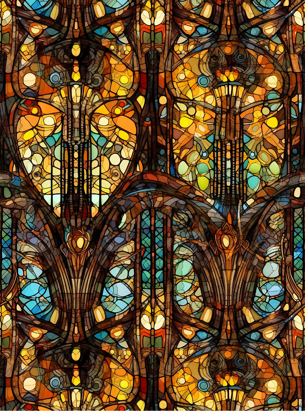 Stained glass transfer paper 62