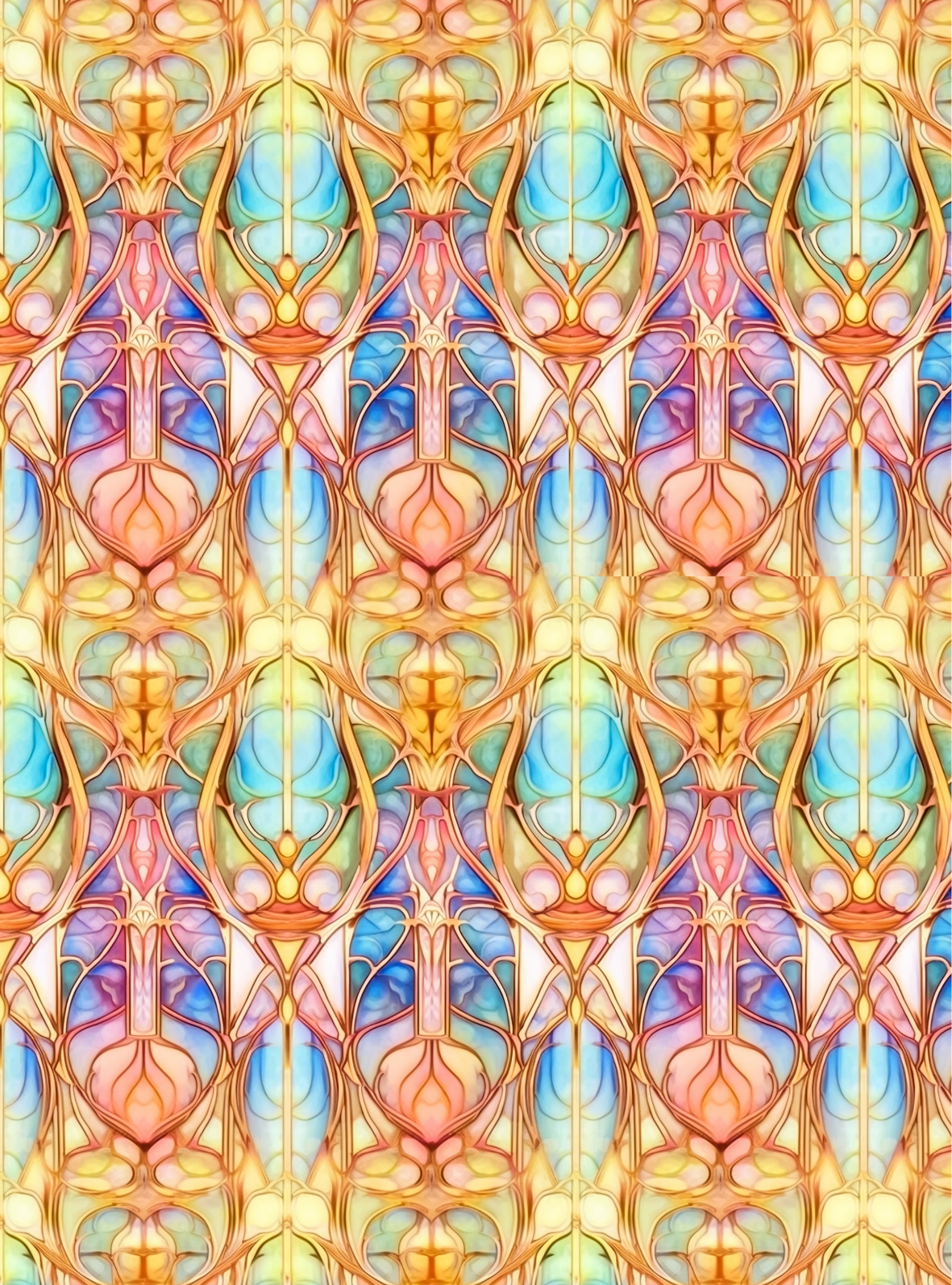 Stained glass transfer paper 65