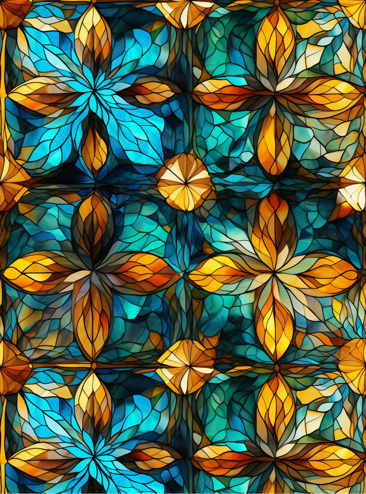 Stained glass transfer paper 69