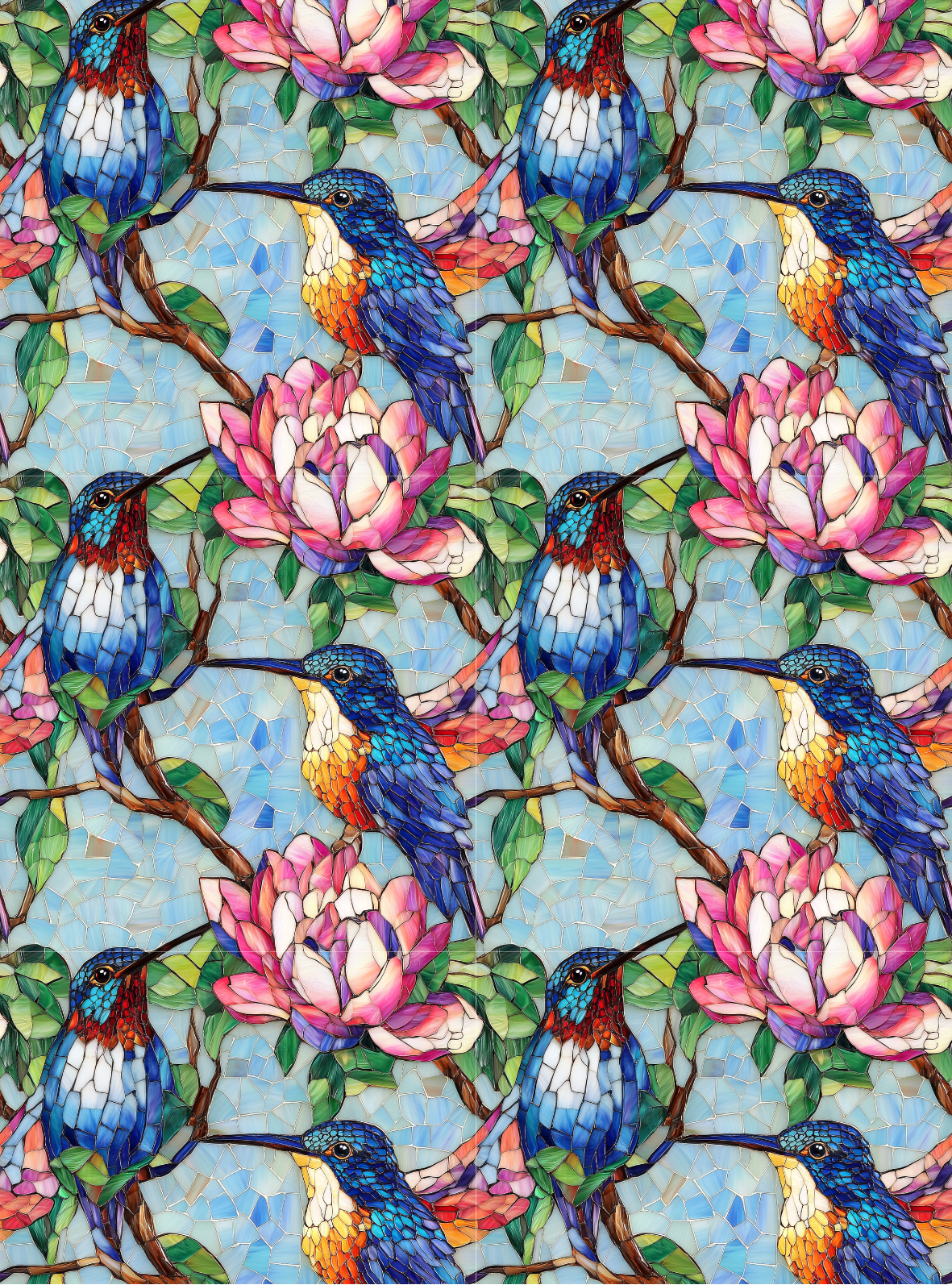 Stained glass transfer paper 83