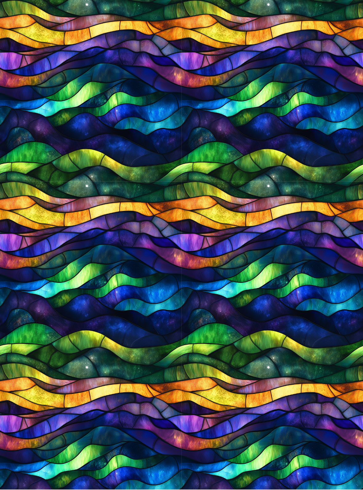 Stained glass transfer paper 90