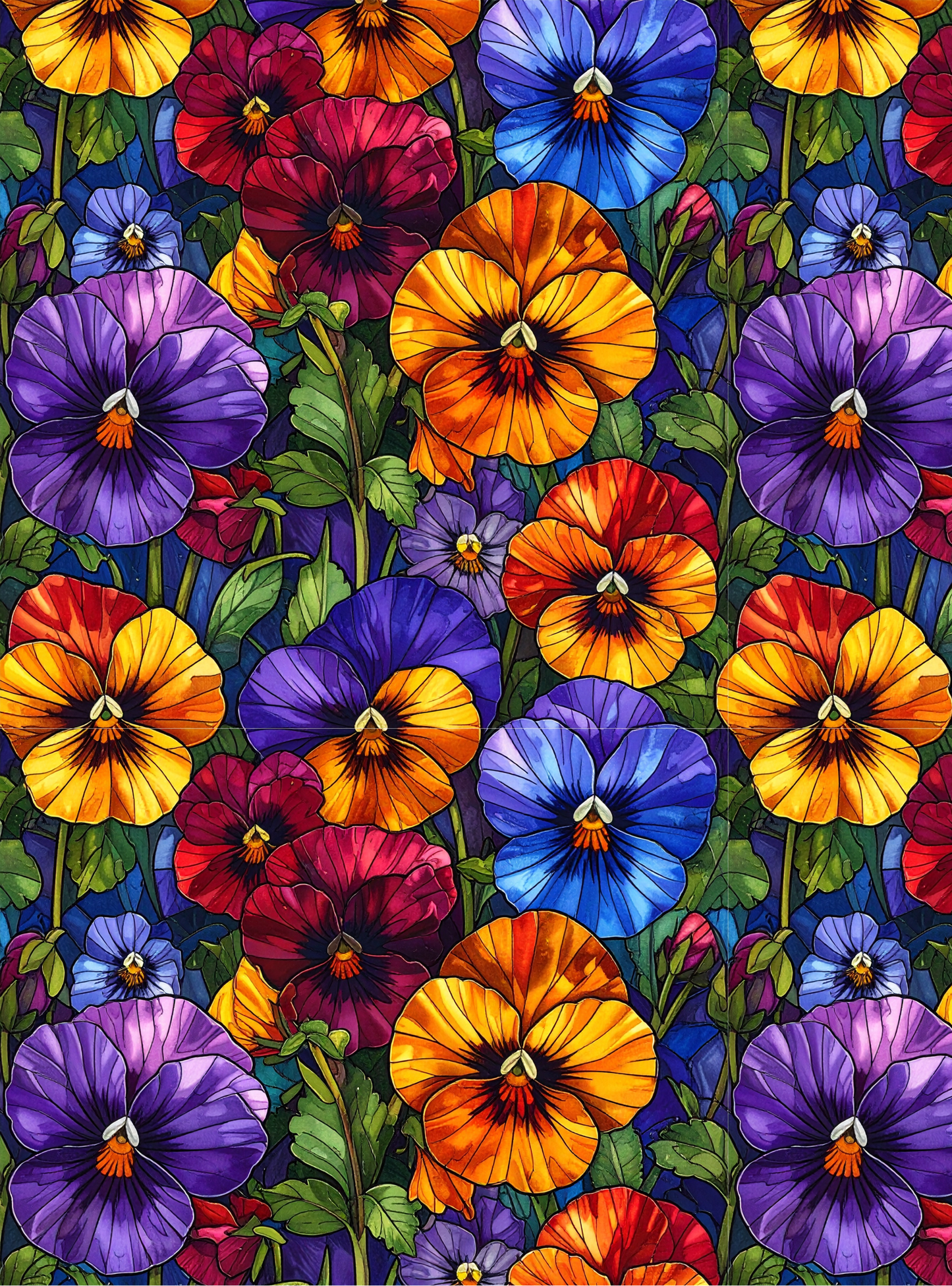 Stained glass 128
