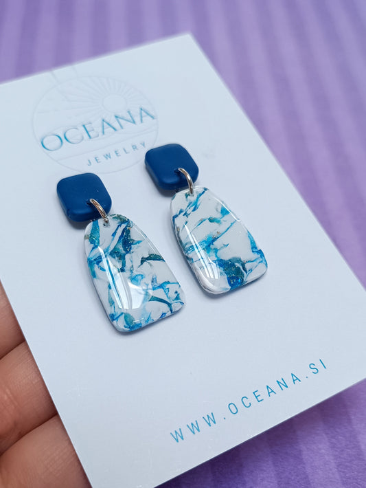 Blue earrings