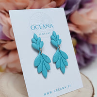 Blue earrings