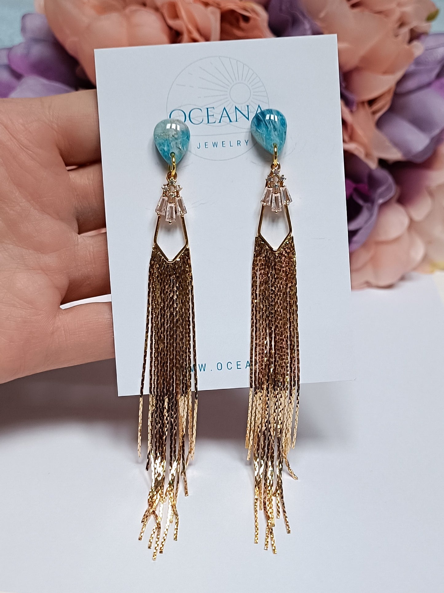Aurelia drop earrings 5