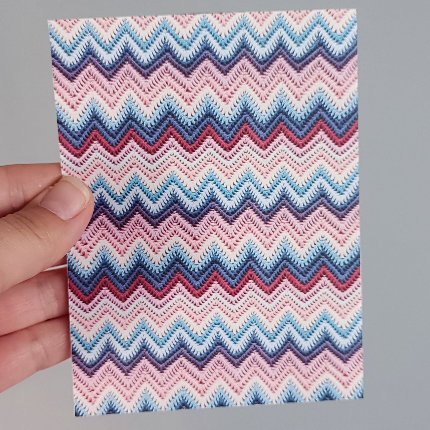 Knitted pattern 10