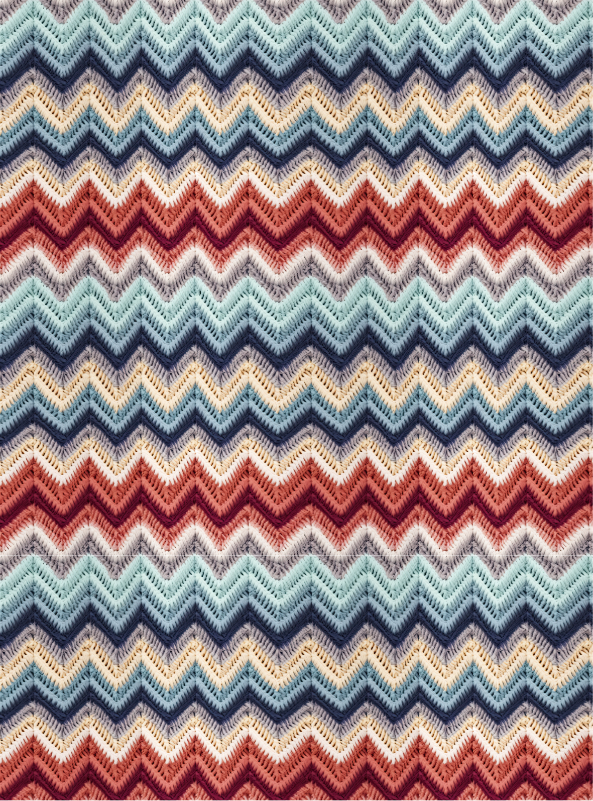 Knitted pattern 10