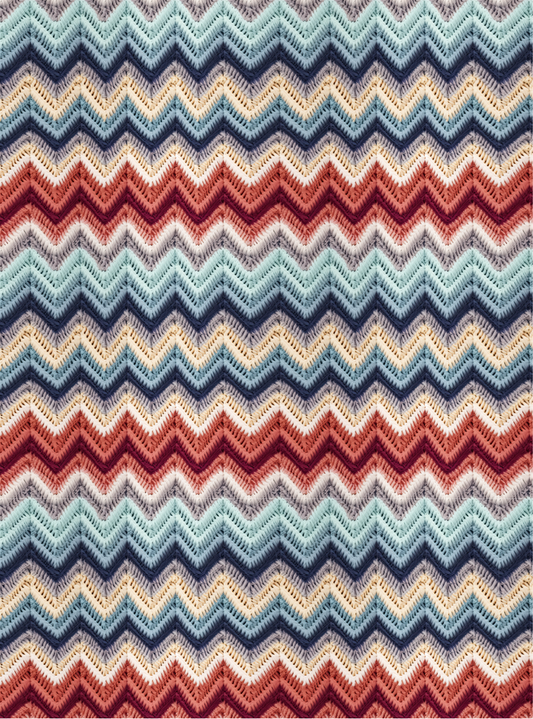 Knitted pattern 10