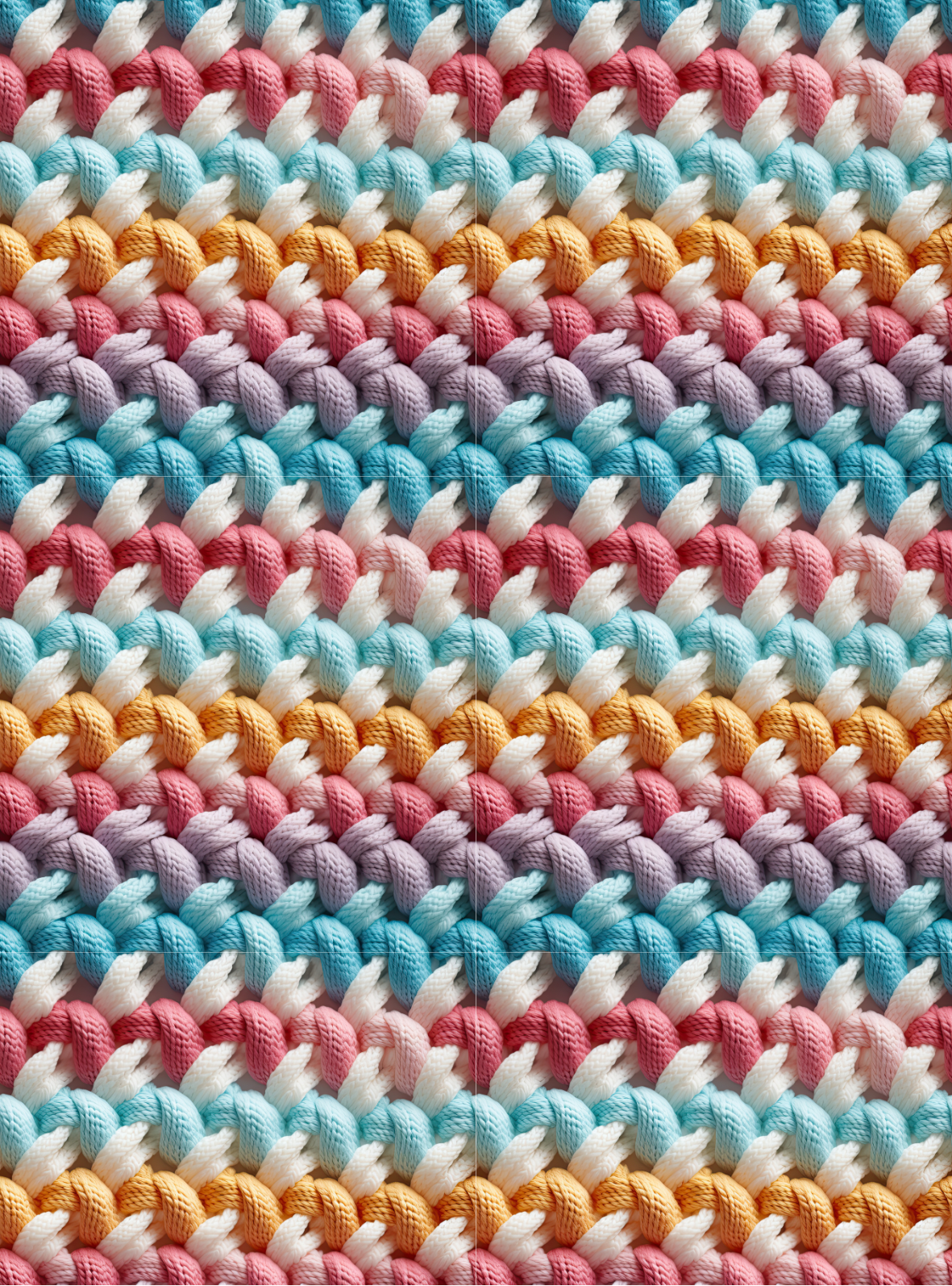 Knitted pattern 1