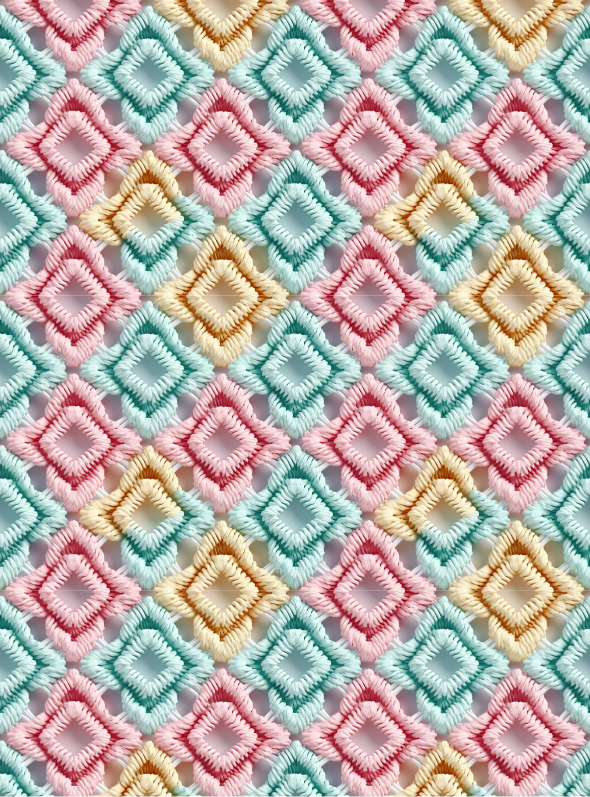 Knitted pattern 3
