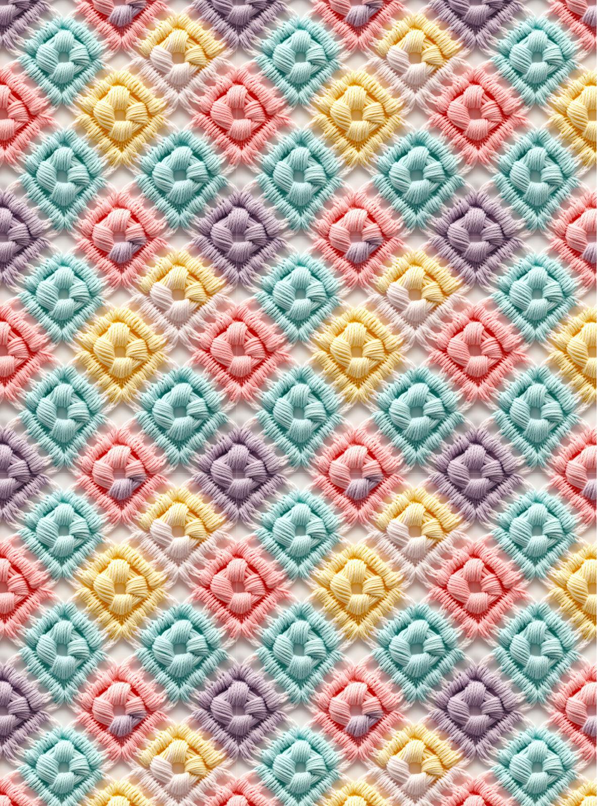 Knitted pattern 7