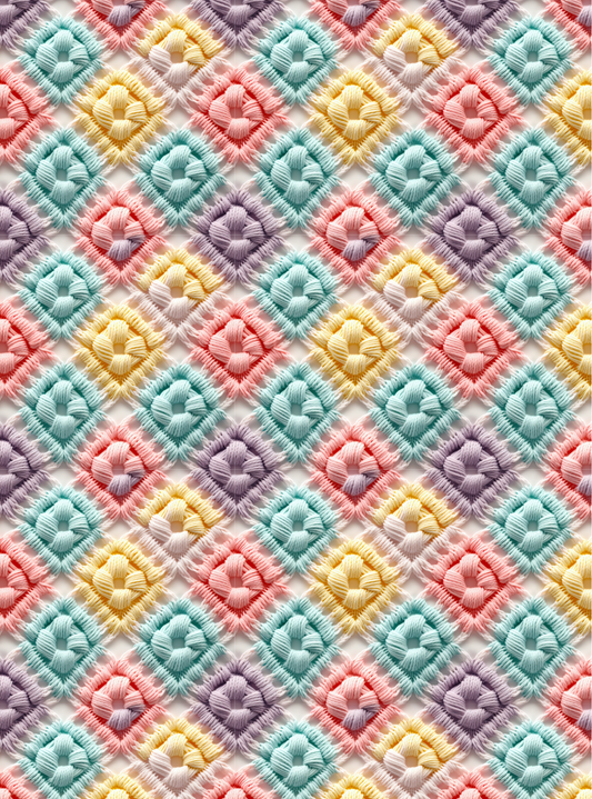 Knitted pattern 7