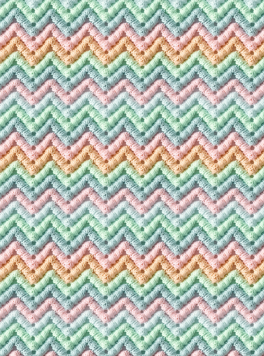 Knitted pattern 8