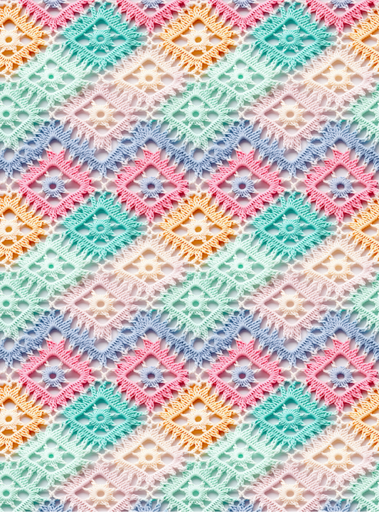 Knitted pattern 9