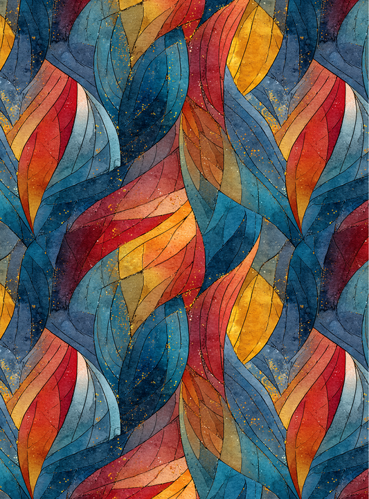 Stained glass transfer paper 38