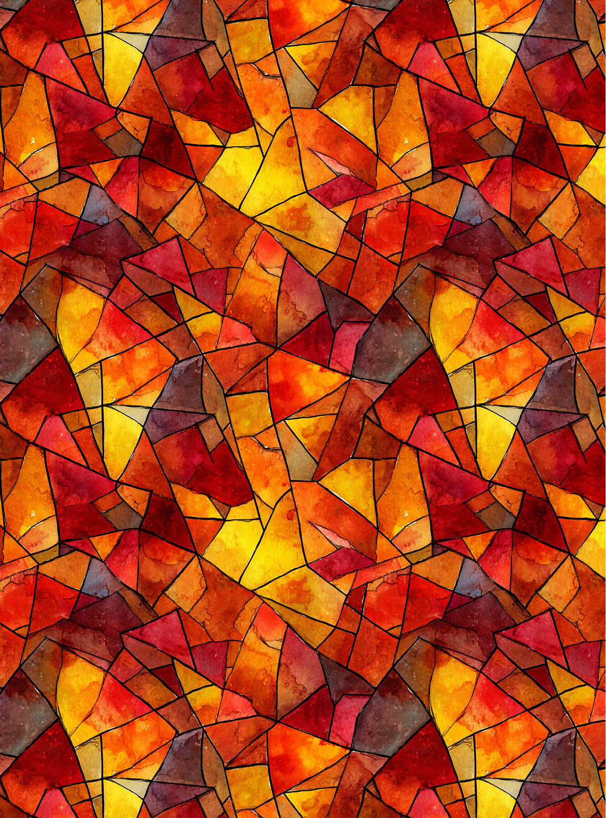 Stained glass transfer paper 42