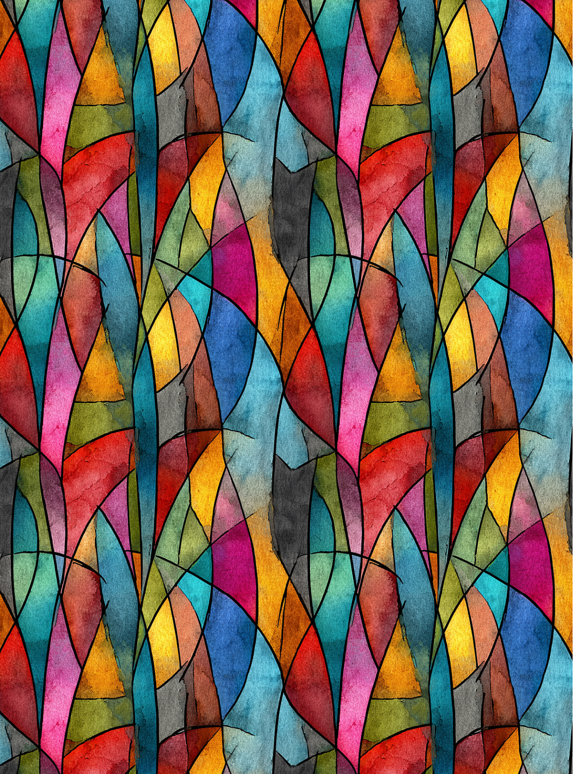 Stained glass transfer paper 45