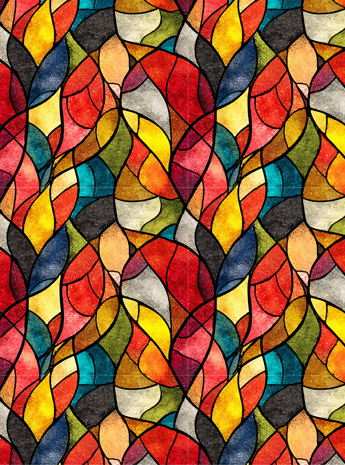 Stained glass transfer paper 46