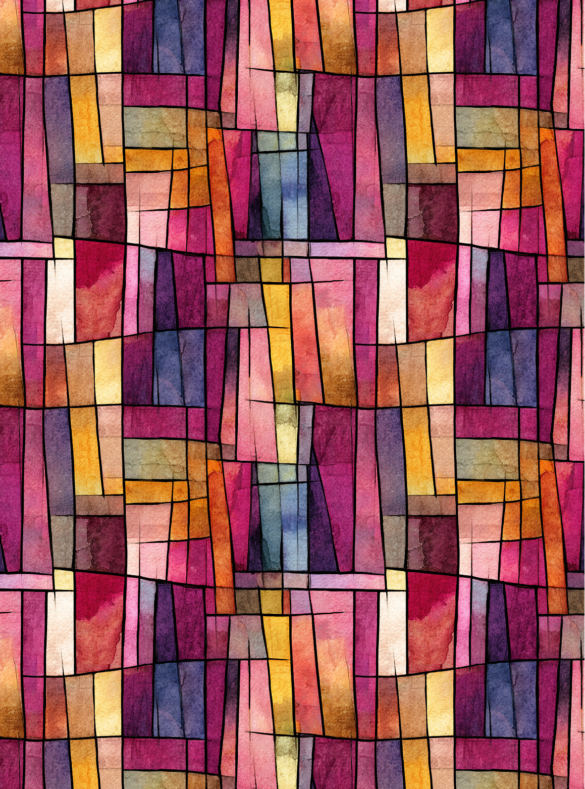 Stained glass transfer paper 48