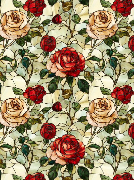 Stained glass transfer paper 50