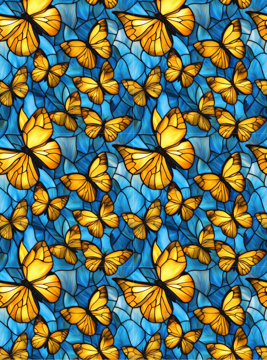 Stained glass transfer paper 52