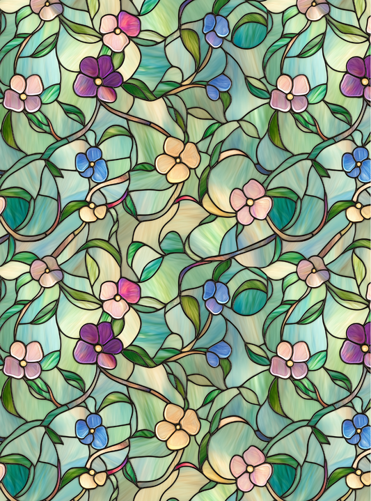 Stained glass transfer paper 53