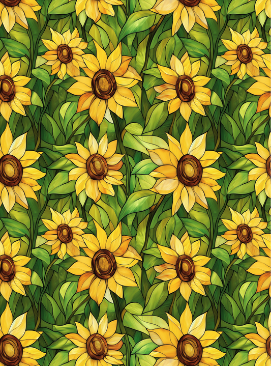 Stained glass transfer paper 55