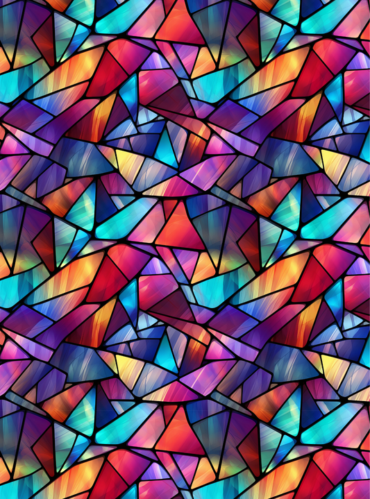 Stained glass transfer paper 57