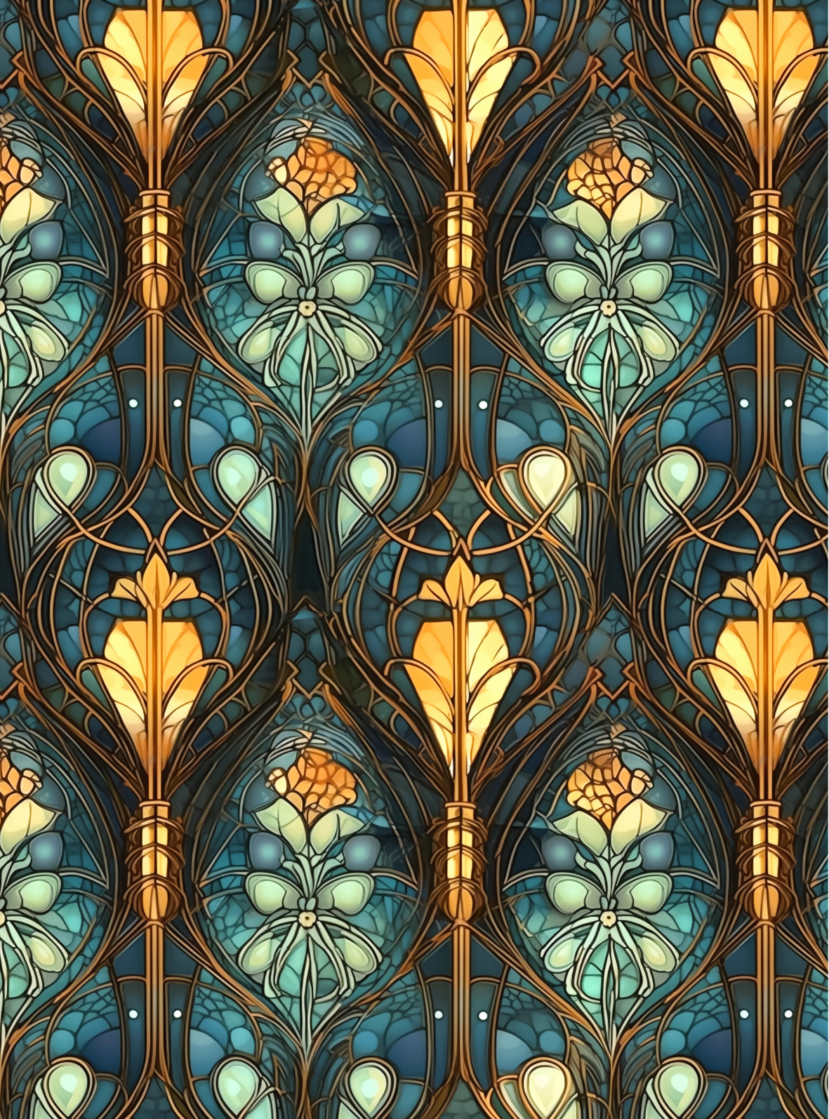 Stained glass transfer paper 66