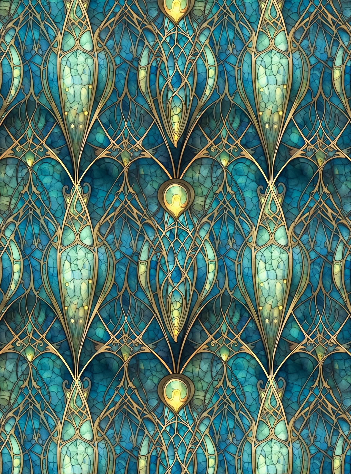 Stained glass transfer paper 67