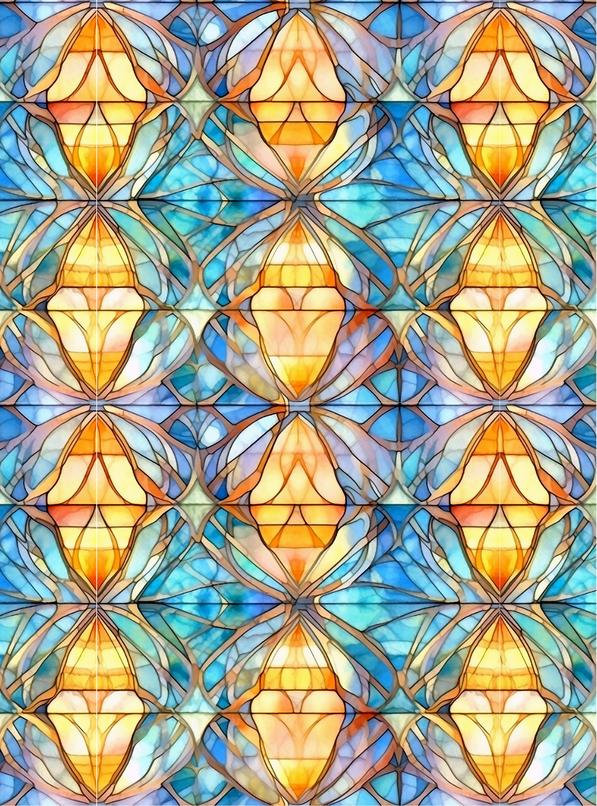 Stained glass transfer paper 68