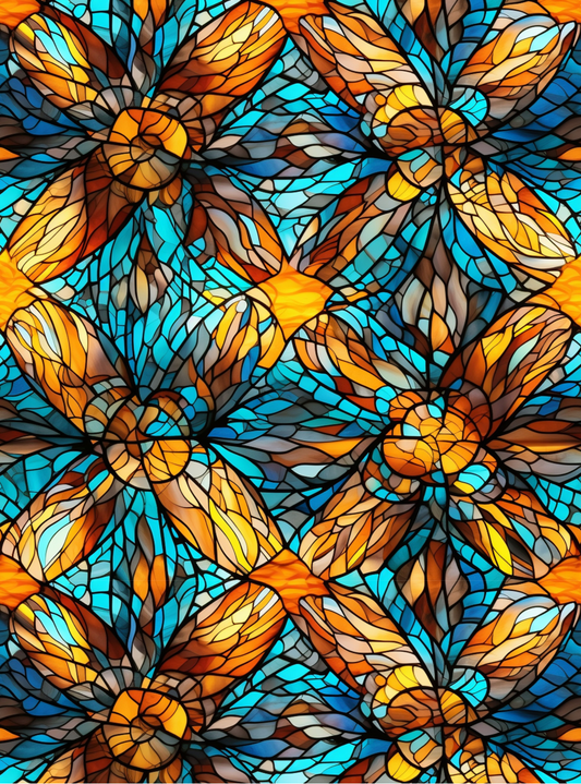 Stained glass transfer paper 70