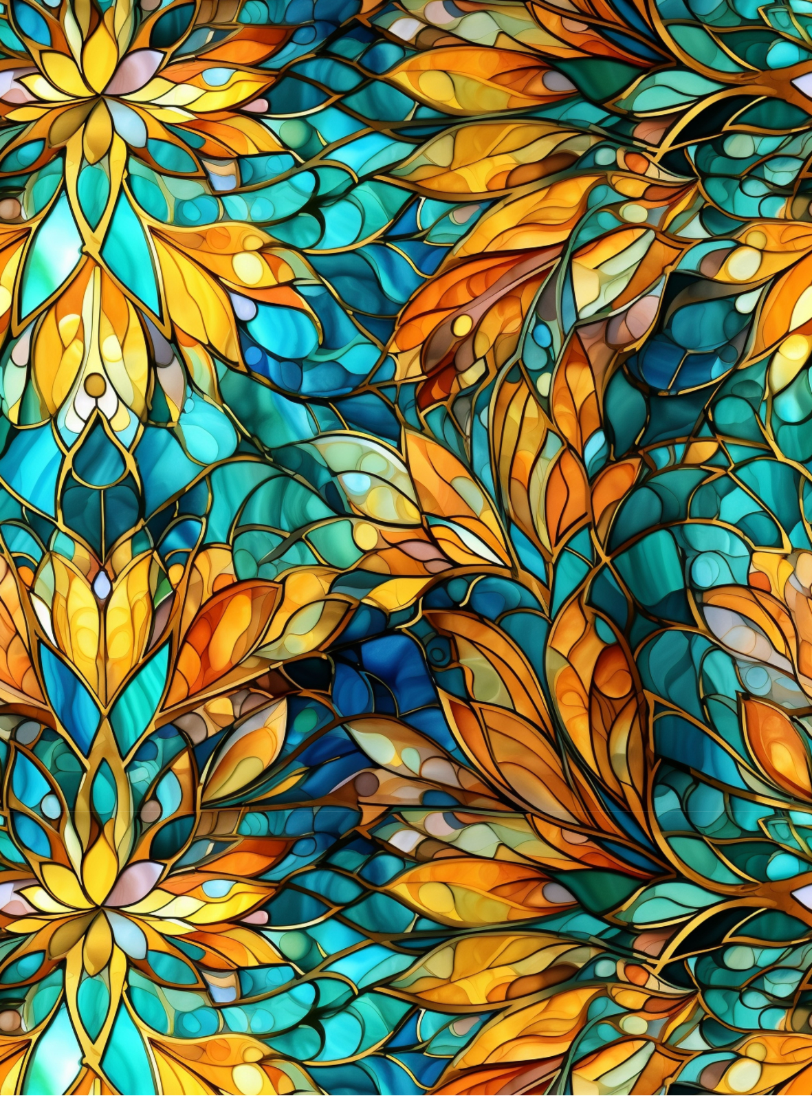 Stained glass transfer paper 72