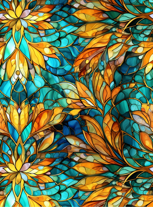 Stained glass transfer paper 72