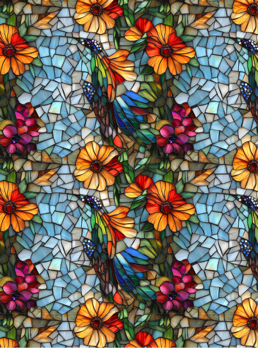 Stained glass transfer paper 78