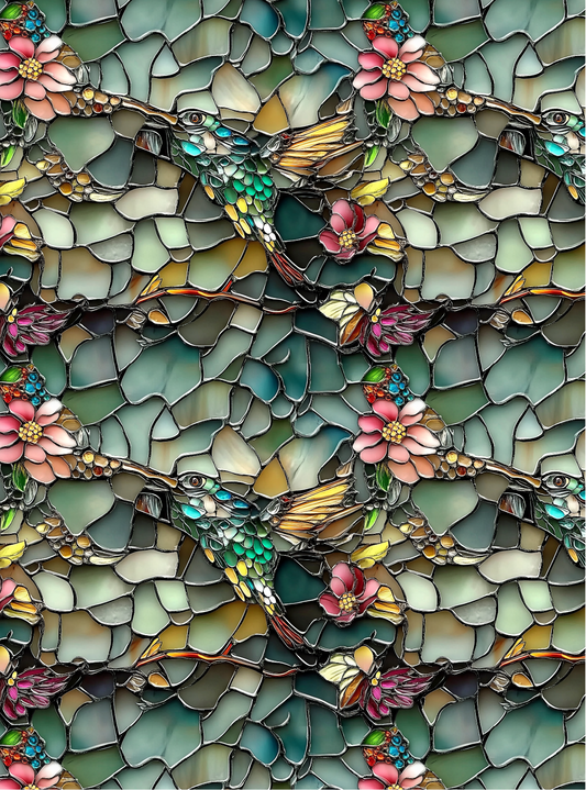 Stained glass transfer paper 80